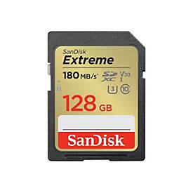 SanDisk Extreme PLUS - Flash-Speicherkarte - 128 GB