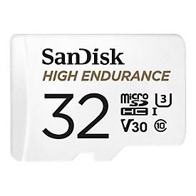 SanDisk High Endurance - Flash-Speicherkarte - 32 GB - microSDHC UHS-I