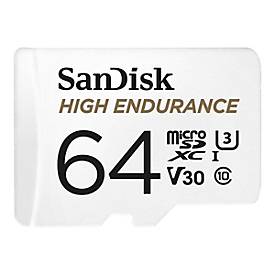 SanDisk High Endurance - Flash-Speicherkarte - 64 GB - microSDXC UHS-I