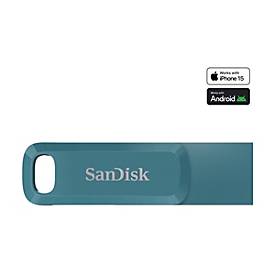 SanDisk Ultra Dual Drive Go - USB-Flash-Laufwerk - 1 TB - USB 3.1 Gen 1 / USB-C - Navagio Bay