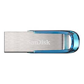 SanDisk Ultra Flair - USB-Flash-Laufwerk - 128 GB - USB 3.0 - Blau