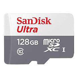 SanDisk Ultra - Flash-Speicherkarte - 128 GB - Class 10 - microSDXC UHS-I