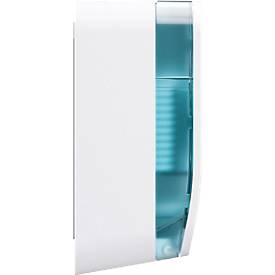 Satino Damenhygienespender FemCare HYGINITY, 3-in-1, für bis zu 160 Tampons/30 Monatsbinden, B 212 x T 251 x H 116 mm, Kunststoff, weiß