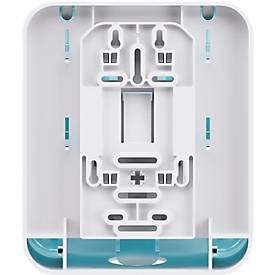 Satino Damenhygienespender FemCare HYGINITY, 3-in-1, für bis zu 160 Tampons/30 Monatsbinden, B 212 x T 251 x H 116 mm, Kunststoff, weiß