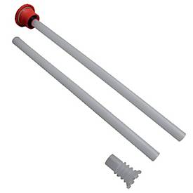 Saugrohr für CEMO Cematic-Pumpensysteme, 2-teilig, mit Gewinde S56 x 4, weiß