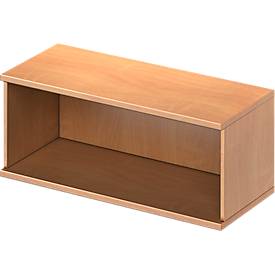 Schäfer Shop Genius Aufsatzregal TETRIS WOOD, 1 OH, B 1000, Buche-Dekor