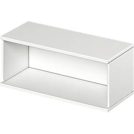 Schäfer Shop Genius Aufsatzregal TETRIS WOOD, 1 OH, B 1000, weiß