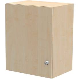 Schäfer Shop Genius Aufsatzschrank TETRIS WALL, 2 Ordnerhöhen, Türanschlag links, B 600 x T 440 x H 740 mm,