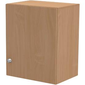 Schäfer Shop Genius Aufsatzschrank TETRIS WALL, 2 Ordnerhöhen, Türanschlag rechts, B 600 x T 440 x H 740 mm,