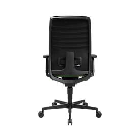 Schäfer Shop Genius Bürostuhl SSI Lady Proline, mit Armlehnen, 3D-Punktsynchronmechanik, Wellness-Sitz, 3D-Netz-Rückenlehne, schwarz/grün