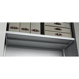 Schäfer Shop Genius Fachbodenunterzug TETRIS SOLID, für Schränke mit B 1000 mm & 25 mm starken Stahl-Fachböden, erhöht Tragkraft auf 75 kg, w.alu