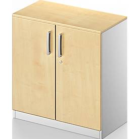 Schäfer Shop Genius Flügeltürenschrank TETRIS SOLID, 2 OH, B 800 mm, abschließbar, mit Abdeckplatte