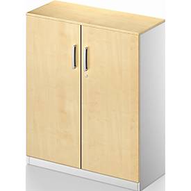 Schäfer Shop Genius Flügeltürenschrank TETRIS SOLID, 3 OH, B 1000 mm, abschließbar, mit Abdeckplatte