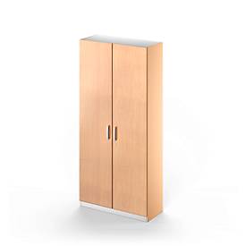 Schäfer Shop Genius Flügeltürenschrank TETRIS SOLID, 5 OH, B 1000 mm, inkl. Seitenverblendungen 