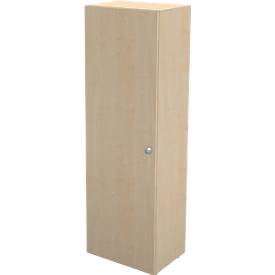 Schäfer Shop Genius Garderobenschrank TETRIS WALL, 1 Fachboden, Türanschlag links, B 600 x T 440 x H 1880 mm, Ahorn-Dekor