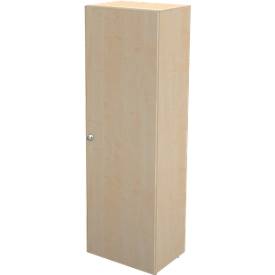 Schäfer Shop Genius Garderobenschrank TETRIS WALL, 1 Fachboden, Türanschlag rechts, B 600 x T 440 x H 1880 mm, Ahorn-Dekor