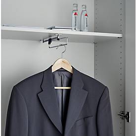 Schäfer Shop Genius Garderobenschrank TETRIS WALL, 1 Fachboden, Türanschlag rechts, B 600 x T 440 x H 1880 mm, Buche-Dekor