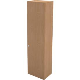 Schäfer Shop Genius Garderobenschrank TETRIS WALL, 2 Fachboden, Türanschlag rechts, B 600 x T 440 x H 2250 mm, Buche-Dekor