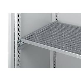 Schäfer Shop Genius Gitterrostboden FS, Stahl, B 993 x T 492 x H 30 mm, Zink, bis 80 kg