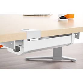 Schäfer Shop Genius Kabelkanal PLANOVA ERGOSTYLE, 1138 mm, für 1600er Tisch, weiß