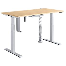 Schäfer Shop Genius Komplettangebot MODENA FLEX 5-tlg., Schreibtisch elektr. höhenverstellbar, PC-Halterung