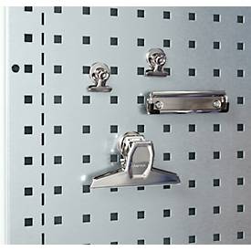 Schäfer Shop Genius Magazinschrank, mit Sichtlagerkästen SSI Schäfer Serie PROFI LF 110/211/221/321, B 1055 x T 520 x H 1950 mm, lichtgrau