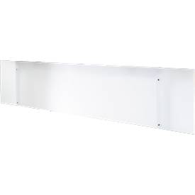 Schäfer Shop Genius Panneau arrière bas PLANOVA ERGOSTYLE pour bureau 800 mm
