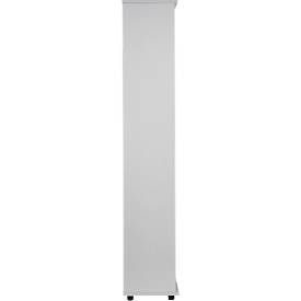 Schäfer Shop Genius Regal TETRIS WOOD, 6 OH, Höhe inkl. Gleiter, B 400 mm, lichtgrau