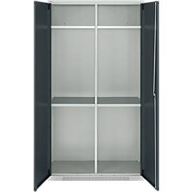 Schäfer Shop Genius Reinigungsmittelschrank FS, modular, indivuduell erweiterbar, Mittelwand, 4 Fachböden, bis 450 kg, B