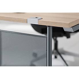 Schäfer Shop Genius Rückseitenblende, für Schreibtisch B 1600 mm, H 466 mm, anthrazit