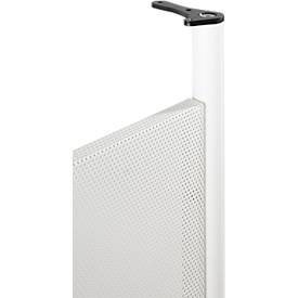 Schäfer Shop Genius Rückseitenblende, für Schreibtisch B 1600 mm, H 466 mm, weiß