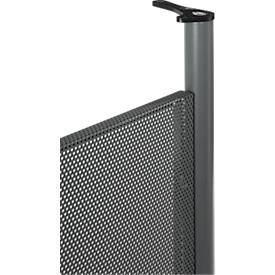 Schäfer Shop Genius Rückseitenblende, für Schreibtisch B 1800 mm, H 466 mm, anthrazit