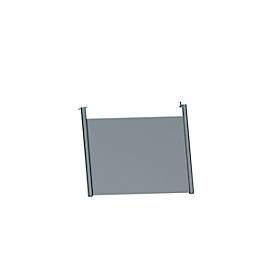 Schäfer Shop Genius Rückseitenblende, für Schreibtisch B 800 mm, H 466 mm, anthrazit