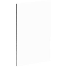 Schäfer Shop Genius Seitenverblendung TETRIS SOLID, für Metall-Korpus, für 2 OH-Schränke, 19 mm stark, weiß