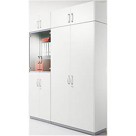 Schäfer Shop Genius Seitenverblendung TETRIS SOLID, für Metall-Korpus, H 2073 mm, für 5 OH-Schränke, 19 mm stark,