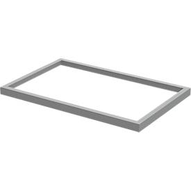 Schäfer Shop Genius Stahlsockel TETRIS WALL, B 600 x H 30 mm