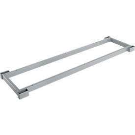 Schäfer Shop Genius Stahlsockel TETRIS WOOD, Zurückgesetzt, für Regale/Schränke B 1200 mm