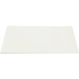 Schäfer Shop Genius Zusatz-Fachböden für TETRIS WOOD Schranksystem, 2 Stück, Regal/Flügeltürenschrank Breite 1000 mm, weiß