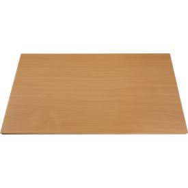 Schäfer Shop Genius Zusatz-Fachböden für TETRIS WOOD Schranksystem, 2 Stück, Regal/Flügeltürenschrank Breite 800 mm, Buche