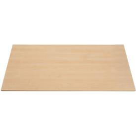 Schäfer Shop Genius Zusatz-Fachböden für TETRIS WOOD Schranksystem, 2 Stück, Schiebetürenschrank B1000 + Querrolladenschrank B1200, Ahorn