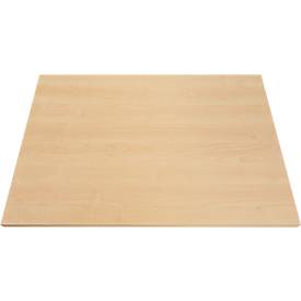 Schäfer Shop Genius Zusatz-Fachböden für TETRIS WOOD Schranksystem, 2 Stück, Schiebetürenschrank B1200, Ahorn