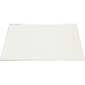 Schäfer Shop Genius Zusatz-Fachböden für TETRIS WOOD Schranksystem, 2 Stück, Schiebetürenschrank B800, weiß