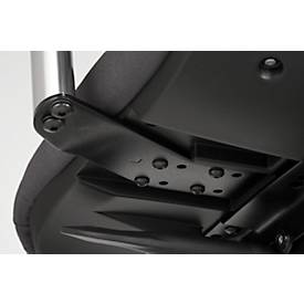 Schäfer Shop Pure Bürostuhl SSI Proline P1, Synchronmechanik, mit Armlehnen & Lendenwirbelstütze, Bandscheibensitz