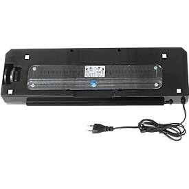 Schäfer Shop Pure Laminiergerät-Set SH 322, mit Schneidelineal und Eckenabrunder, schwarz