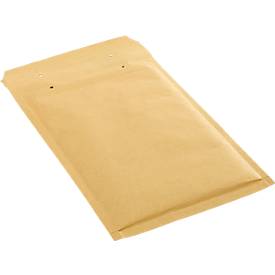 Schäfer Shop Pure Luftpolstertasche, braun, 100 St., 180x265 mm, DIN A5