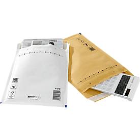 Schäfer Shop Pure Luftpolstertasche, braun, 100 St., 180x265 mm, DIN A5