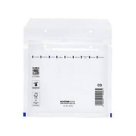 Schäfer Shop Pure Luftpolstertasche CD mit Haftklebeverschluss, 10 Stück