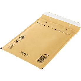 Schäfer Shop Pure Luftpolstertasche, goldgelb, 100 St., 180x265 mm (A5), 200x275 mm