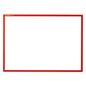 Schäfer Shop Pure Magnetrahmen SSI Standard, DIN A3 quer, rot, 5 Stück