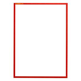 Schäfer Shop Pure Magnetrahmen SSI Standard, DIN A3, rot, 5 Stück